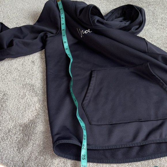 Under Armour Women’s Fleece scripted Hoodie Sz M - Picture 7 of 13